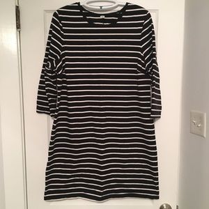 Long sleeve old navy stripped dress